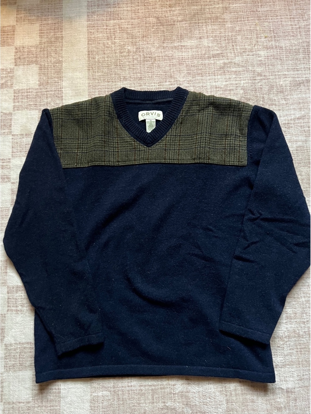 mens vintage wool sweater